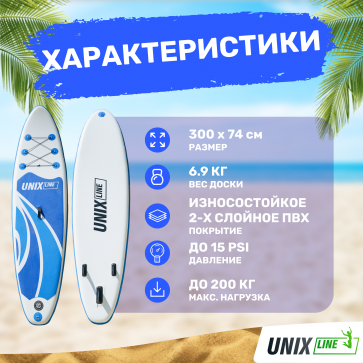 SUP-борд UNIX Line Big Wave (300 cm) - 5