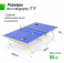Теннисный стол UNIX Line Simple Indoor 12mm MDF (Blue) - 3