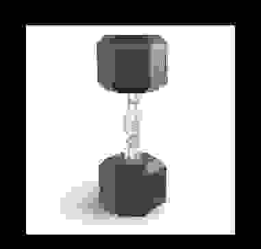 Гантель гексагональная UNIX Fit обрезиненная 10 кг - 9